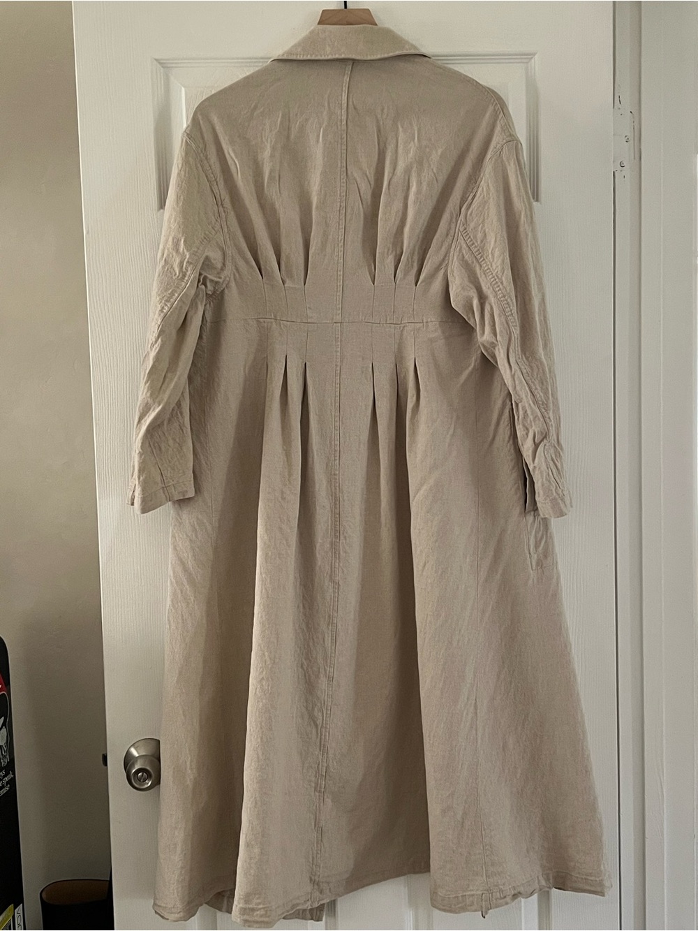 Free People Sweet Melody trench, XS- Light Beige - Picture 4 of 8